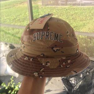 Supreme x Levis Camo Bucket Hat